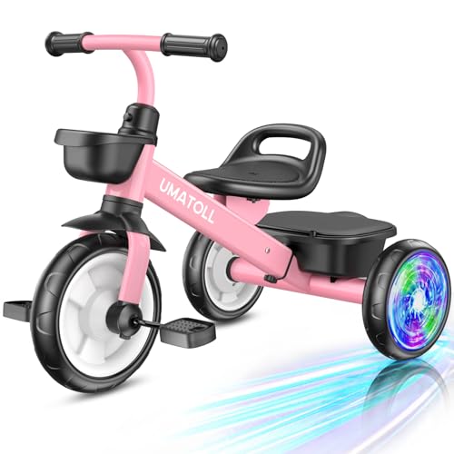 Light-Up Wheel Toddler Tricycle Bike