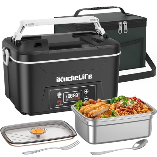 24000mAh Cordless Heated Lunch Box with Display