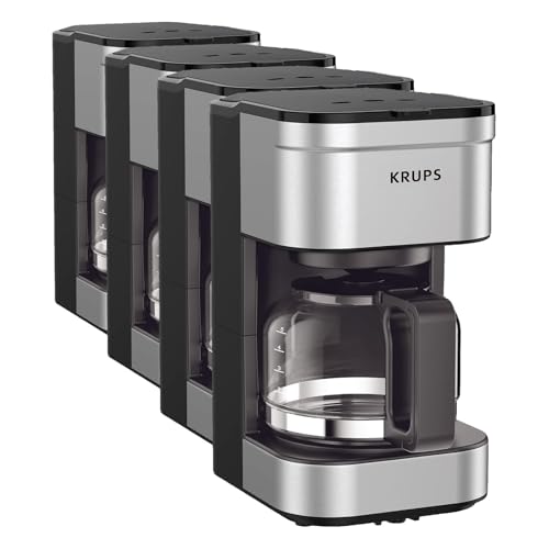 4 Pack KRUPS Simply Brew 5 Cup Coffee Maker