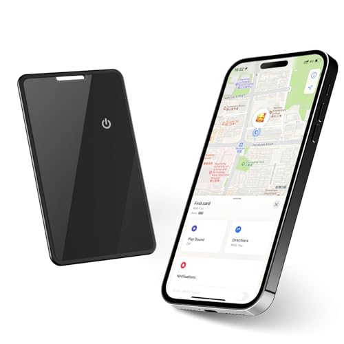 Wallet Tracker Card, Rechargeable GPS Item Finder
