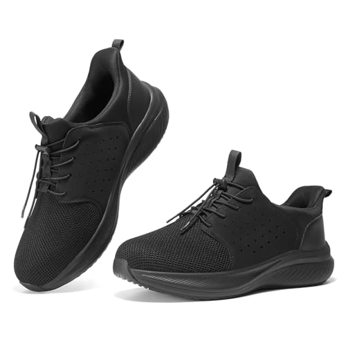 Men's Slip On Fashion Sneakers Comfortable Walking Shoes