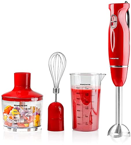 OVENTE 300W 2-Speed Immersion Hand Blender Set