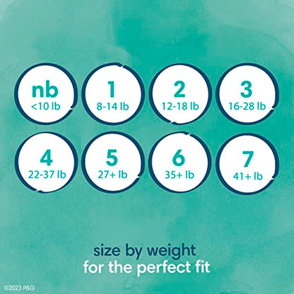 Pampers Pure Protection Diapers - Size 5, 48 Count, Hypoallergenic Premium Disposable Baby Diapers
