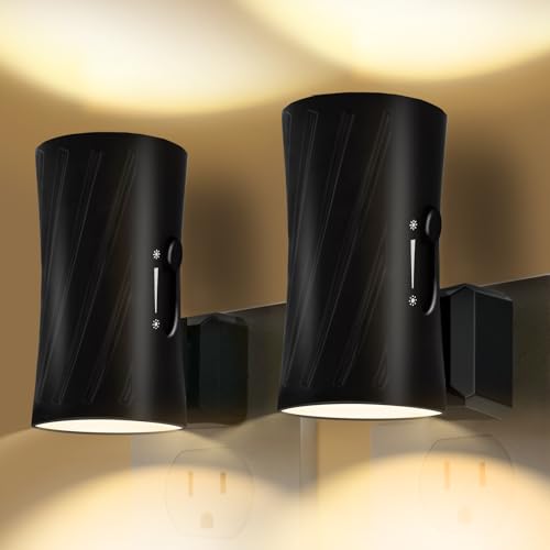 2 Pack Dimmable Plug In LED Night Lights