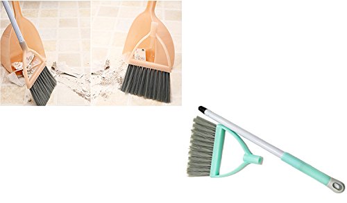 Xifando Mini Housekeeping Cleaning Tools for Children,3pcs Include Mop,Broom,Dustpan (Green Mop+Frash Yellow Broom&Dustpan)