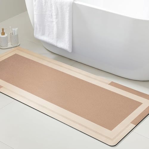 Thin Non Slip Quick Dry Bathroom Bath Mat