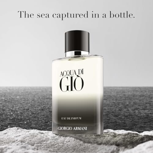 Armani Beauty – Acqua di Giò – Eau de Parfum – Cologne for Men – Fresh & Powerful Men’s Fragrance – Mandarin, Lavender, Patchouli Notes - 6.7 Fl Oz