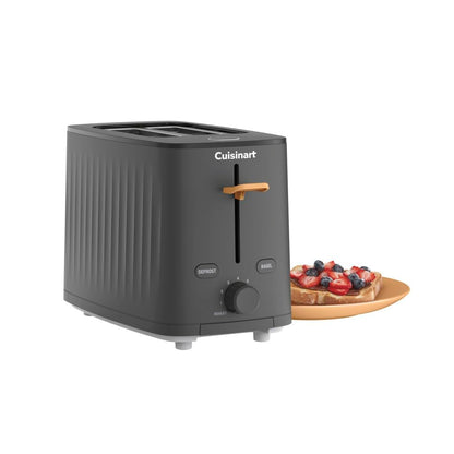Cuisinart Soho™ Collection 2-Slice Toaster, 7 Toaster Setting, Defrost, Reheat, and Bagel Setting, Convenient Rear Cord Storage, Black, CPT-7BK