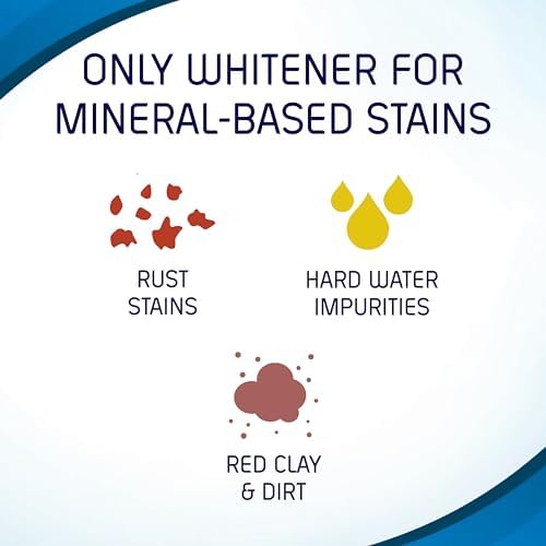 OUT White Brite Laundry Whitener Powder, Stain Remover Detergent Booster for Clothes, 4.75lb 2.1kg