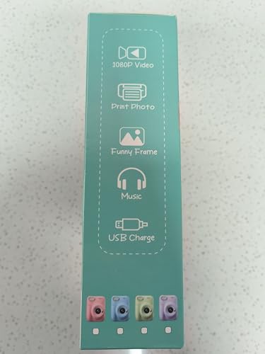 Kids Instant Print Camera for Ages 3-12