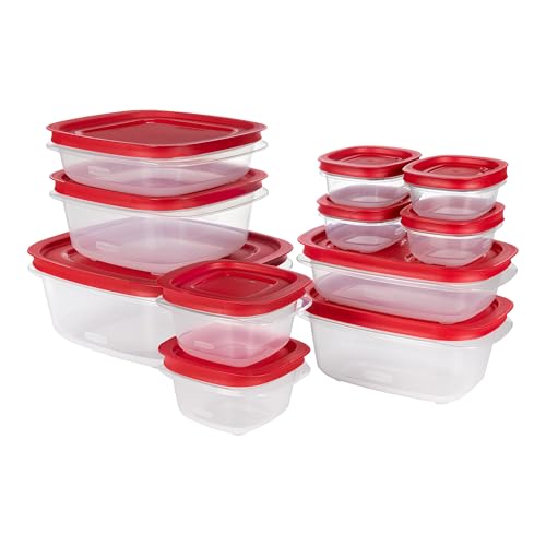 22 Piece Rubbermaid EasyStore Food Storage Containers