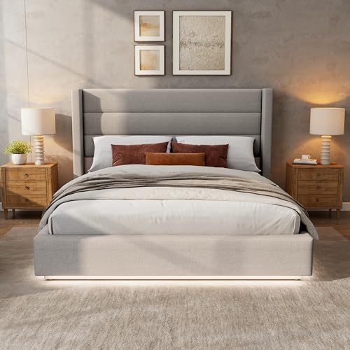 Christopher Knight Queen Upholstered Platform Bed