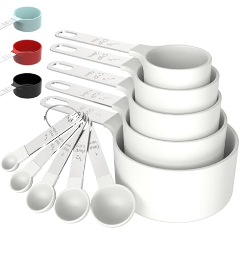 Stackable Measuring Cups and Spoons Set