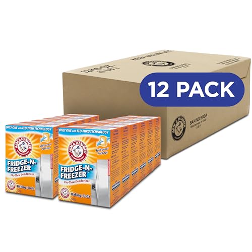 12 Pack Arm & Hammer Fridge Freezer Odor Absorber
