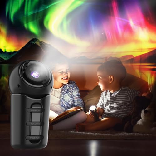 4K Galaxy Star Projector with Replaceable Discs