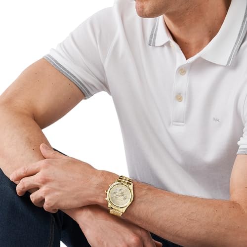 Michael Kors Gold-Tone Chronograph Men's Watch
