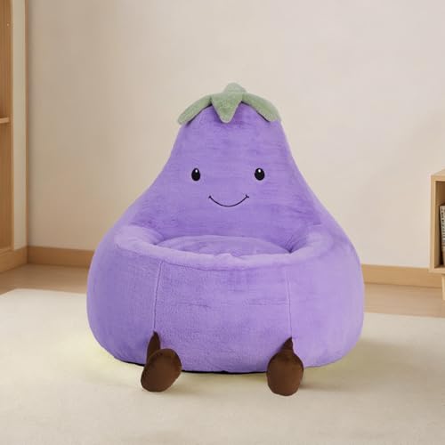 Kids Faux Fur Bean Bag Chair