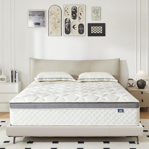 8 Inch Hybrid Memory Foam Twin Mattress in Box