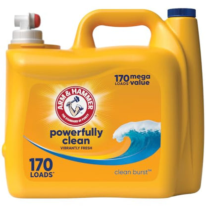 UPDATE: SOLD OUT! Arm & Hammer Clean Burst, 170 Loads Liquid Laundry Detergent, 170 Fl oz