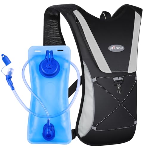 2L Hydration Backpack with Insulated Water Bladder