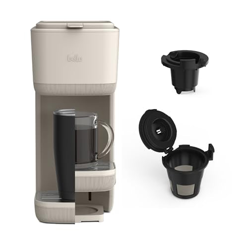 BELLA Single Serve Coffee Maker K Cup Compatible