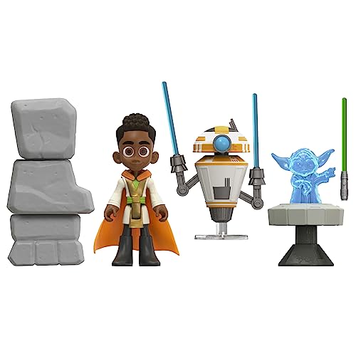Star Wars Jedi Temple Playset with 2 Figures