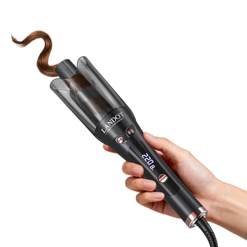 Automatic Rotating 1-Inch Hair Curling Iron