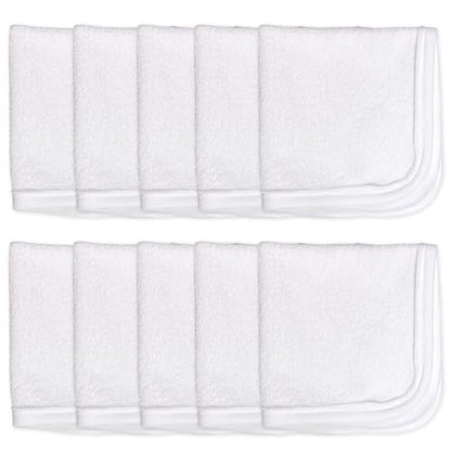 10-Pack HonestBaby Organic Cotton Wash Cloths