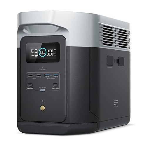2048Wh EF ECOFLOW Portable Solar Power Station Generator