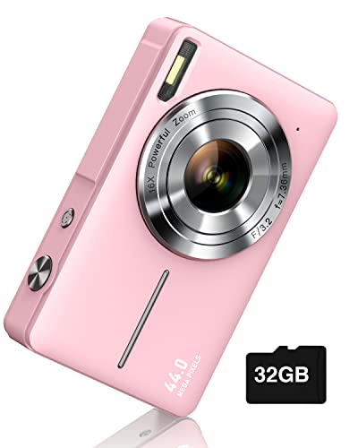 1080P Digital Point and Shoot Camera with 16X Zoom