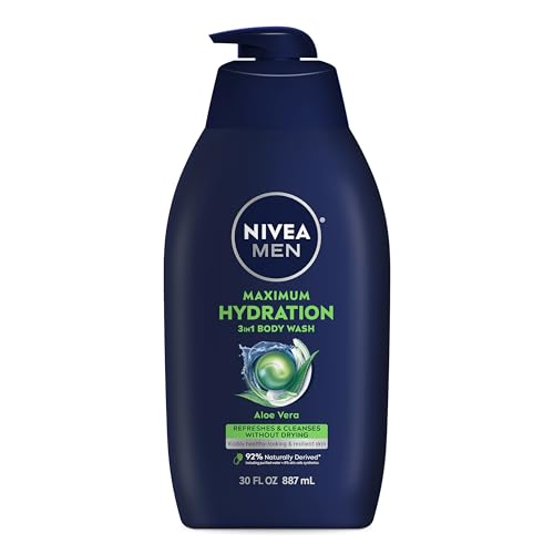 2 Pack 30 Fl Oz NIVEA MEN 3-in-1 Body Wash