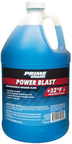 6 Pack Prime Guard Windshield Washer Fluid 1 Gallon