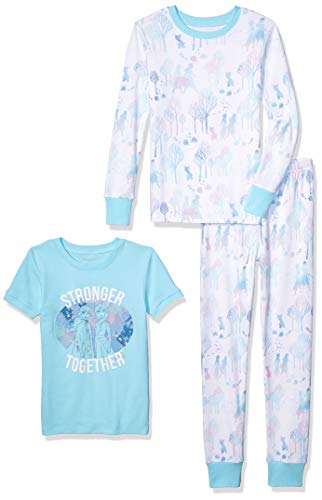 3 Piece Amazon Essentials Girls' Frozen Pajama Set