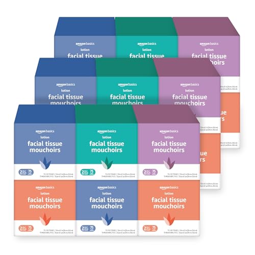 1350 Count Lotion Facial Tissue 2-Ply (18 Packs)