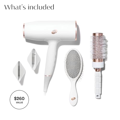 T3 Professional Ionic Hair Dryer and Brush Set