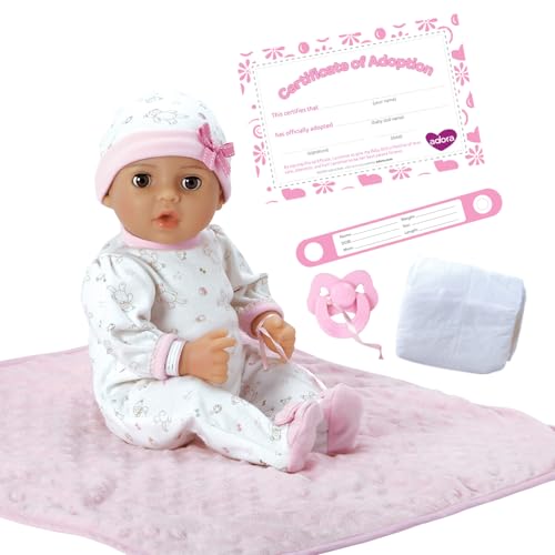9 Piece Adora 16 Inch Baby Doll Gift Set