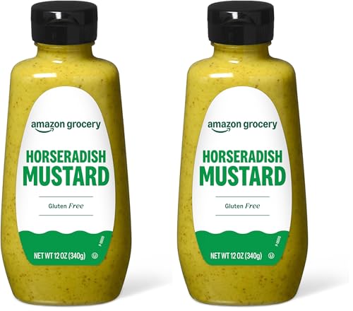 2 Pack Horseradish Mustard, Kosher, 12 Ounce Jars