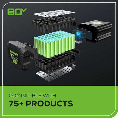 Greenworks 80V Self-Propelled Cordless Mower & Blower