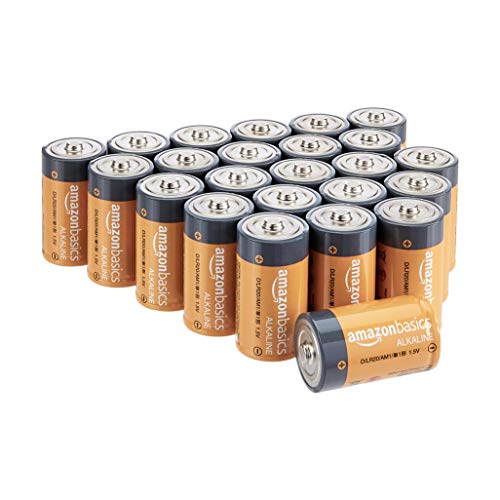 96 Count D Cell 1.5V Alkaline Batteries