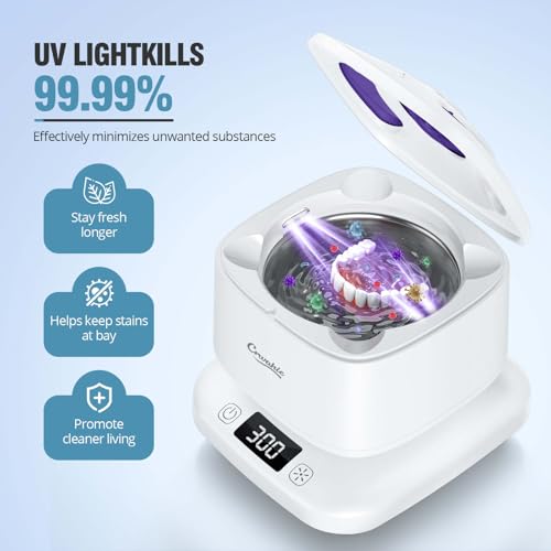Ultrasonic Retainer Cleaner with Digital Timer