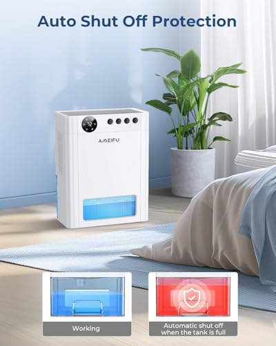 AMEIFU Quiet Dehumidifier for Home & RV