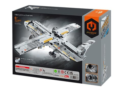 329 Pcs Mechanical Aircraft Building Kit