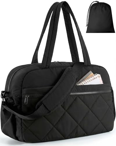 HOTOR Lightweight Gym Duffle Bag with Shoe Compartment
