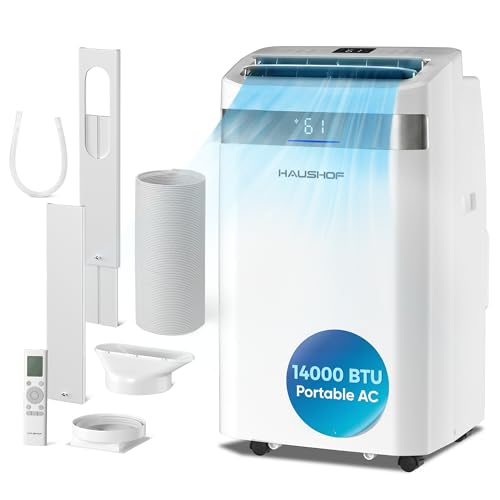 14000 BTU Portable Air Conditioner with Remote