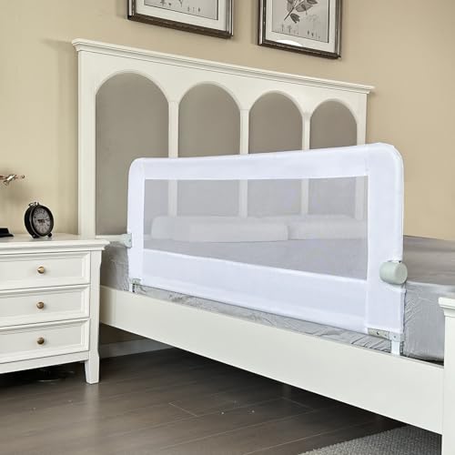 Tall Toddler Bed Rail Guard for Twin to Queen