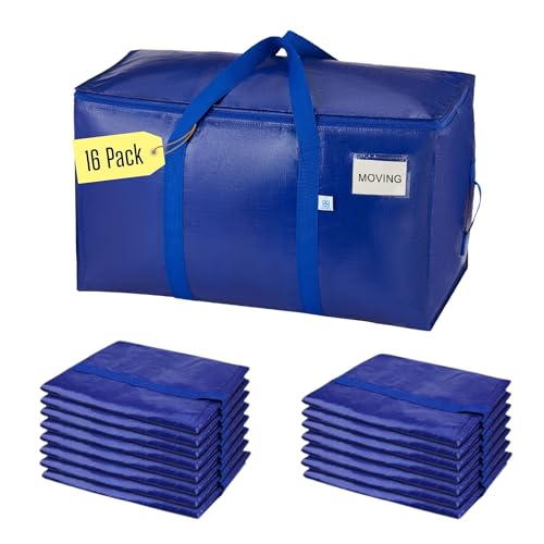 16 Pack VENO Heavy Duty Moving Storage Bags