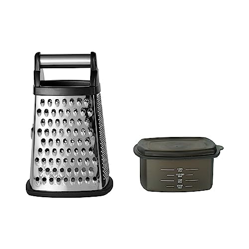 KitchenAid 4-Sided Stainless Steel Box Grater with Container
