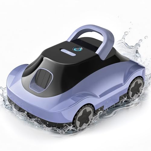 Cordless Robotic Pool Vacuum Cleaner, 180-Min Runtime