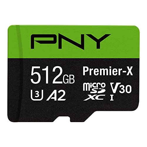 512GB PNY Premier-X microSDXC Memory Card