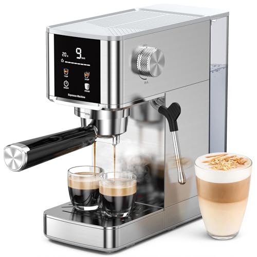 20 Bar Espresso Coffee Machine with Milk Frother
